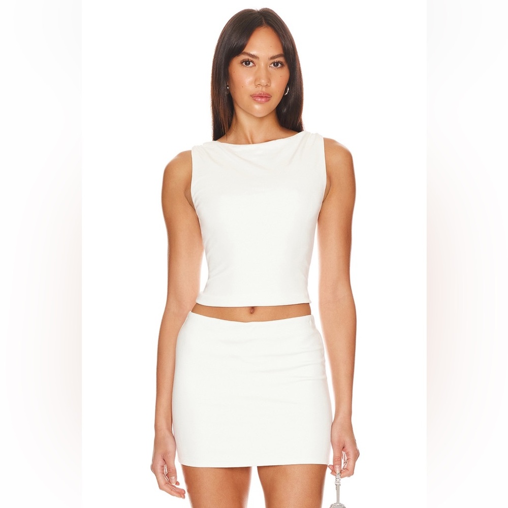 Lovers + Friends White Skirt Set